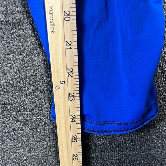 Lululemon Athletica Blue Athletic Capri Leggings, Size 4 - Picture 3 of 9